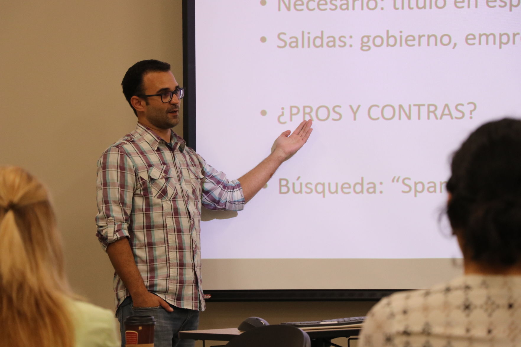 Alvaro Villegas: Jobs at Spanish event MA